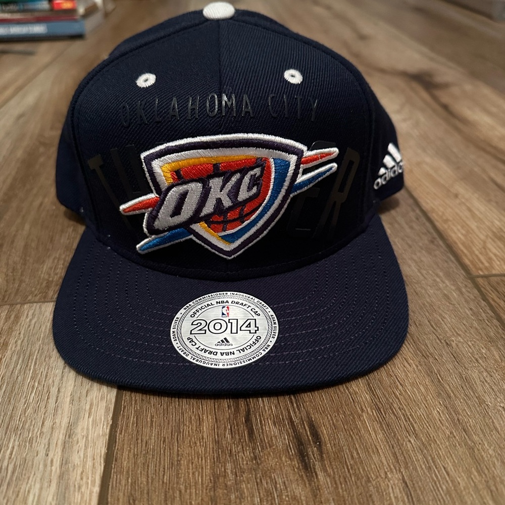 Adidas Oklahoma City Blue Snapback Hat